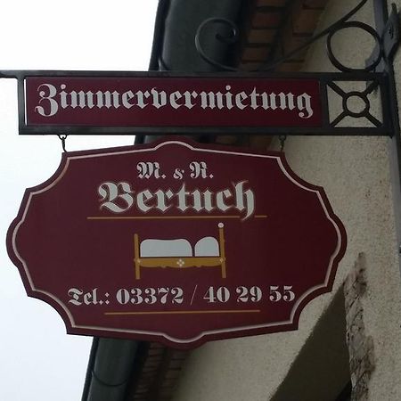 Zimmervermietung M&R Bertuch Jüterbog Zewnętrze zdjęcie