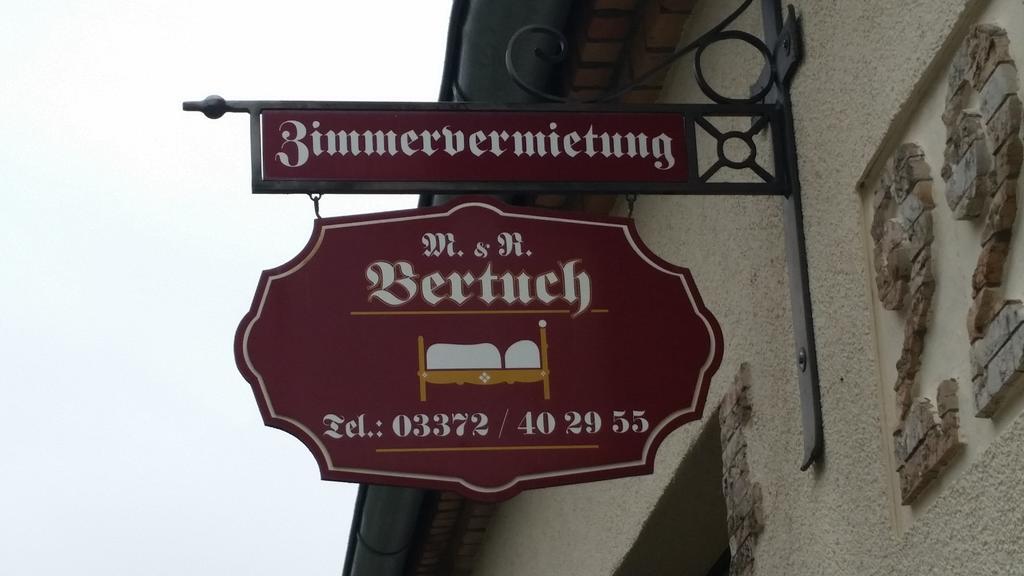 Zimmervermietung M&R Bertuch Jüterbog Zewnętrze zdjęcie